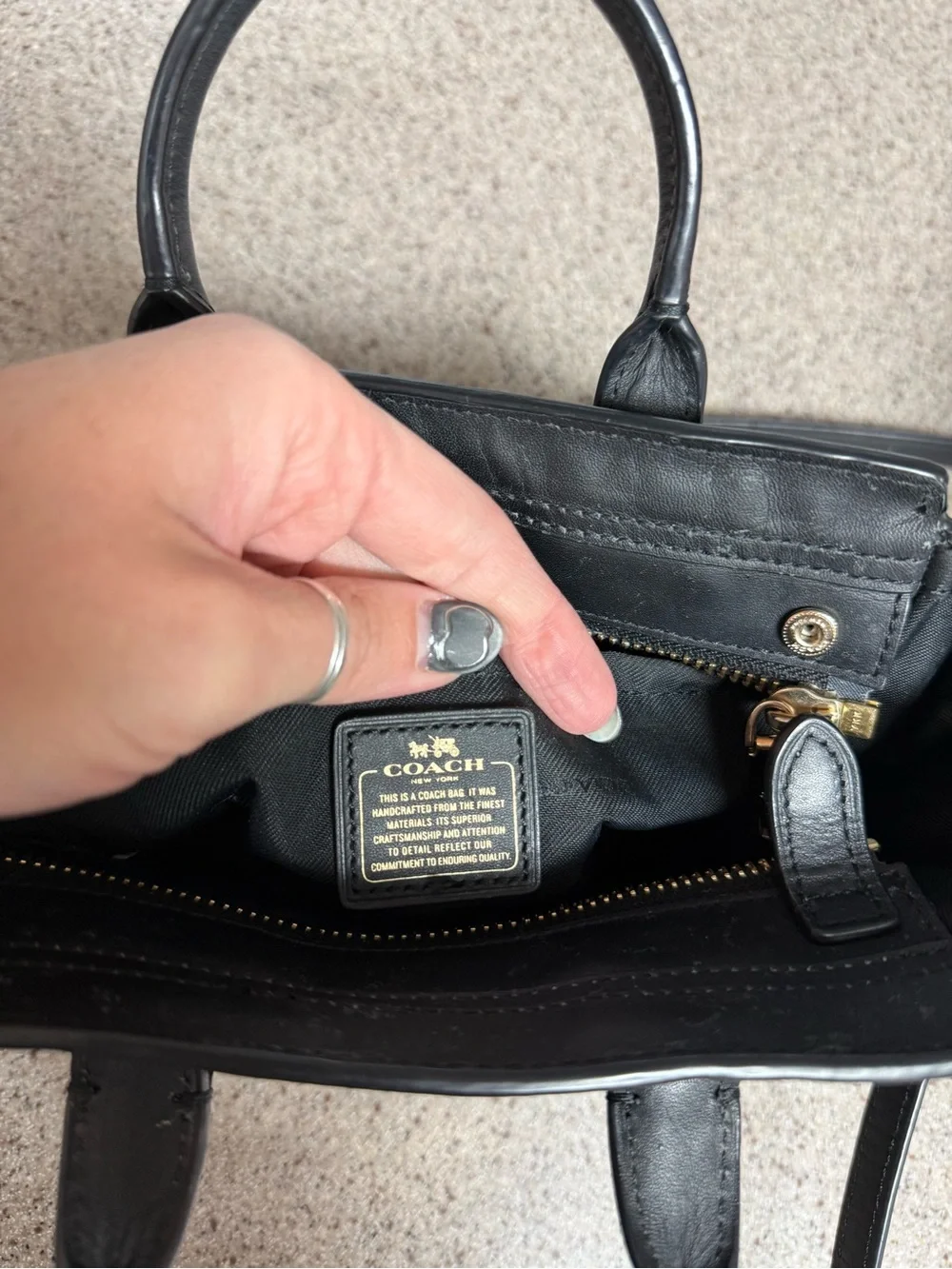 Coach Swagger 20 Pebble Leather Double Turnlock Purse